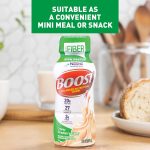 BOOST High Protein with Fiber Complete Nutritional Drink， Rich Chocolate， 8 fl oz Bottle， 24 Pack - Image 4